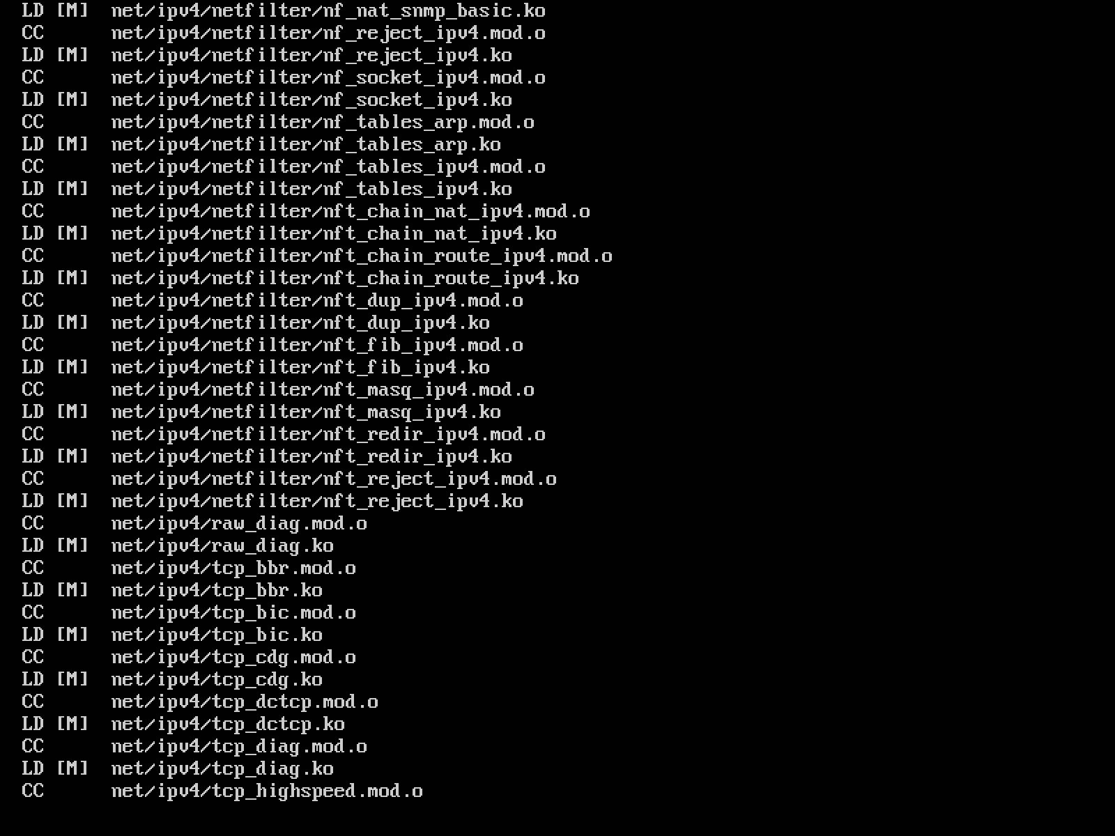 Ubuntu kernel compiling